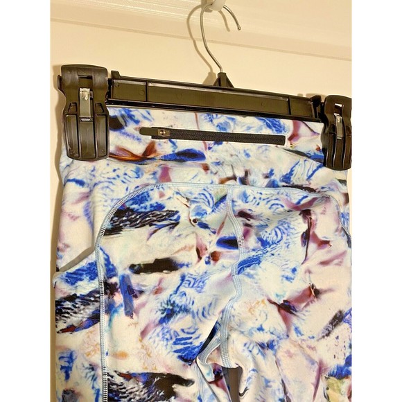 LULULEMON Speed Up LEGGINGS Exposure Multi FULL LENGTH SIZE 2 LUXTREME - Picture 3 of 5